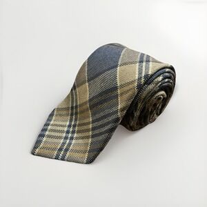 Vintage Hudson's Men's‎ Store Hunting Mackinnon Tartan Wool Tie 3.25"